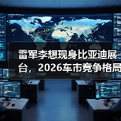 雷军李想现身比亚迪展台,2026车市竞争格局暗战(图4) 雷军李想现身比亚迪展台,2026车市竞争格局暗战(图4)