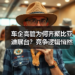 车企高管为何齐聚比亚迪展台？竞争逻辑悄然转变（图1）