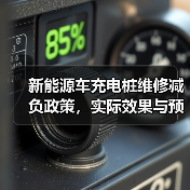 新能源车充电桩维修减负政策，实际效果与预期存在差距？（图4）