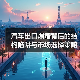 汽车出口爆增背后的结构陷阱与市场选择策略（图1）