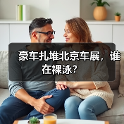 豪车扎堆北京车展,谁在裸泳?(图2) 豪车扎堆北京车展,谁在裸泳?(图2)