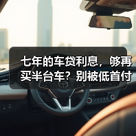 七年的车贷利息,够再买半台车?别被低首付骗了(图4) 七年的车贷利息,够再买半台车?别被低首付骗了(图4)