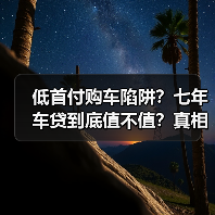 低首付购车陷阱?七年车贷到底值不值?真相揭露(图2) 低首付购车陷阱?七年车贷到底值不值?真相揭露(图2)