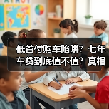 低首付购车陷阱?七年车贷到底值不值?真相揭露(图3) 低首付购车陷阱?七年车贷到底值不值?真相揭露(图3)