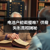 电池产能调整难?供需失衡真相揭秘(图1) 电池产能调整难?供需失衡真相揭秘(图1)