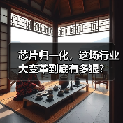 芯片归一化,这场行业大变革到底有多狠?(图3) 芯片归一化,这场行业大变革到底有多狠?(图3)