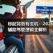 标配背后有玄机：2026辅助驾驶逻辑全解析（图4）