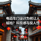 电动车门设计为何让人尴尬?科技感与反人性的碰撞(图1) 电动车门设计为何让人尴尬?科技感与反人性的碰撞(图1)