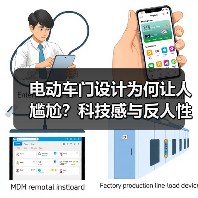 电动车门设计为何让人尴尬?科技感与反人性的碰撞(图3) 电动车门设计为何让人尴尬?科技感与反人性的碰撞(图3)