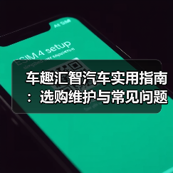 车趣汇智汽车实用指南：选购维护与常见问题解析2026（图2）