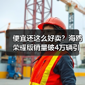 便宜还这么好卖?海鸥荣耀版销量破4万辆引热议(图2) 便宜还这么好卖?海鸥荣耀版销量破4万辆引热议(图2)