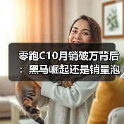 零跑C10月销破万背后：黑马崛起还是销量泡沫？（图2）