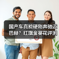 国产车真能硬刚奔驰迈巴赫？红旗金葵花评测曝光（图4）