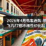 2026年4月电车选购：飞凡F7都市版性价比超乎想象（图2）