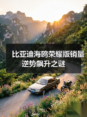比亚迪海鸥荣耀版销量逆势飙升之谜(图1) 比亚迪海鸥荣耀版销量逆势飙升之谜(图1)