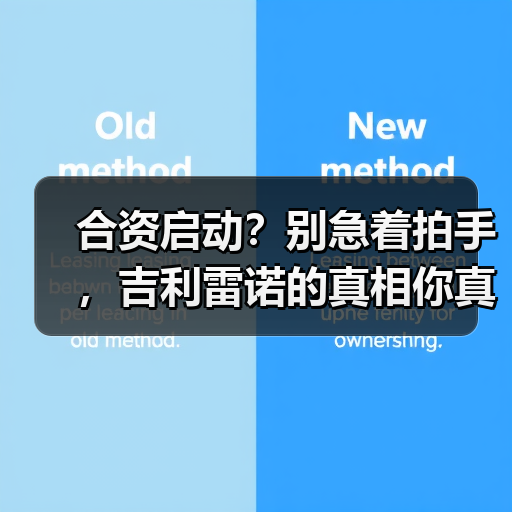 合资启动?别急着拍手,吉利雷诺的真相你真懂?(图3) 合资启动?别急着拍手,吉利雷诺的真相你真懂?(图3)
