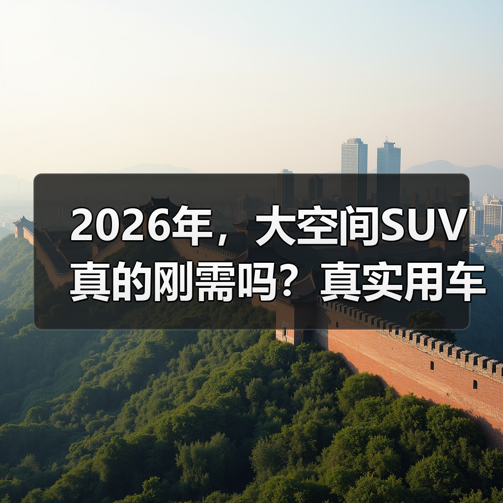 2026年,大空间SUV真的刚需吗?真实用车数据揭秘(图1) 2026年,大空间SUV真的刚需吗?真实用车数据揭秘(图1)