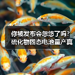 你被发布会忽悠了吗?硫化物固态电池量产真相揭露(图1) 你被发布会忽悠了吗?硫化物固态电池量产真相揭露(图1)