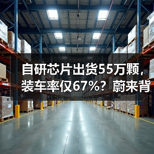 自研芯片出货55万颗,装车率仅67%?蔚来背后有哪些秘密?(图1) 自研芯片出货55万颗,装车率仅67%?蔚来背后有哪些秘密?(图1)