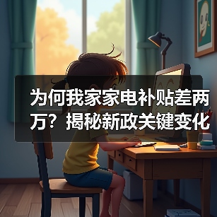 为何我家家电补贴差两万?揭秘新政关键变化(图2) 为何我家家电补贴差两万?揭秘新政关键变化(图2)