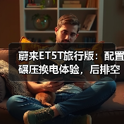 蔚来ET5T旅行版:配置碾压换电体验,后排空间成痛点?(图4) 蔚来ET5T旅行版:配置碾压换电体验,后排空间成痛点?(图4)