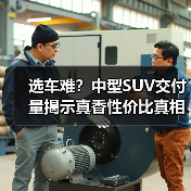选车难？中型SUV交付量揭示真香性价比真相（图1）