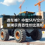 选车难？中型SUV交付量揭示真香性价比真相（图3）