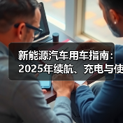 新能源汽车用车指南:2025年续航、充电与使用场景全解析(图1) 新能源汽车用车指南:2025年续航、充电与使用场景全解析(图1)