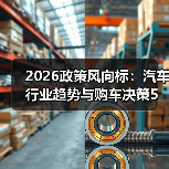 2026政策风向标:汽车行业趋势与购车决策5大方法(图2) 2026政策风向标:汽车行业趋势与购车决策5大方法(图2)