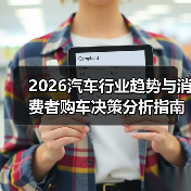 2026汽车行业趋势与消费者购车决策分析指南（图1）