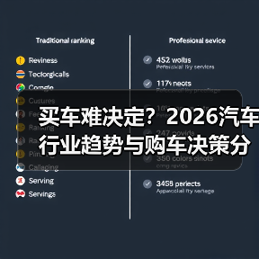 买车难决定？2026汽车行业趋势与购车决策分析（图4）