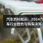 汽车百科知识:2024汽车行业趋势与购车决策分析(图4) 汽车百科知识:2024汽车行业趋势与购车决策分析(图4)