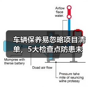 车辆保养易忽略项目清单,5大检查点防患未然(图4) 车辆保养易忽略项目清单,5大检查点防患未然(图4)