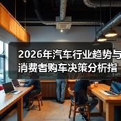 2026年汽车行业趋势与消费者购车决策分析指南(图1) 2026年汽车行业趋势与消费者购车决策分析指南(图1)
