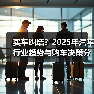 买车纠结?2025年汽车行业趋势与购车决策分析指南(图2) 买车纠结?2025年汽车行业趋势与购车决策分析指南(图2)