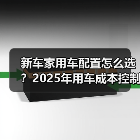 新车家用车配置怎么选？2025年用车成本控制5大建议（图1）