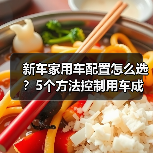 新车家用车配置怎么选?5个方法控制用车成本2026(图3) 新车家用车配置怎么选?5个方法控制用车成本2026(图3)