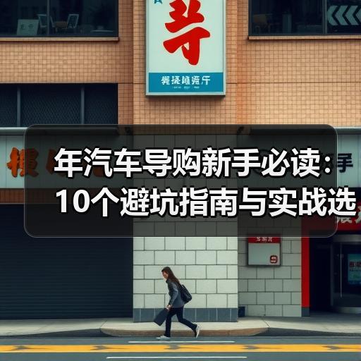 年汽车导购新手必读：10个避坑指南与实战选车技巧
