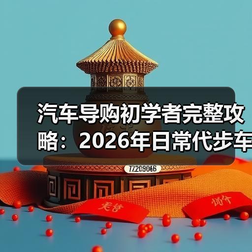 汽车导购初学者完整攻略：2026年日常代步车5步筛选法