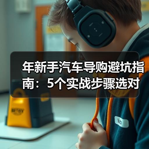 年新手汽车导购避坑指南：5个实战步骤选对第一辆车