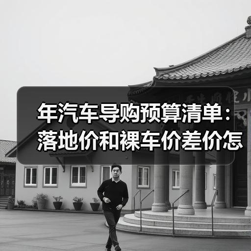 年汽车导购预算清单：落地价和裸车价差价怎么算