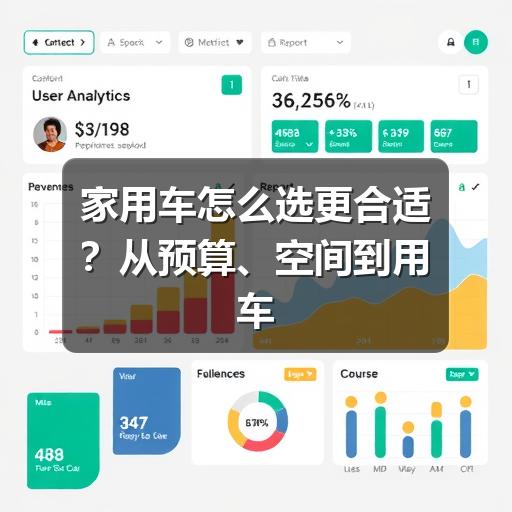 家用车怎么选更合适?从预算、空间到用车成本的实用建议
