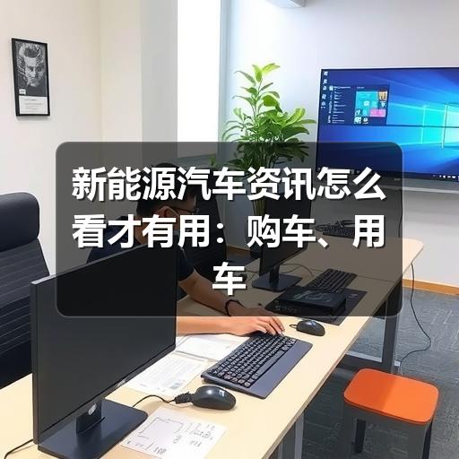新能源汽车资讯怎么看才有用:购车、用车与行业变化的判断方法
