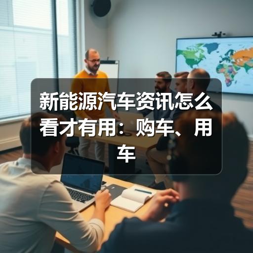 新能源汽车资讯怎么看才有用:购车、用车与行业变化的判断方法