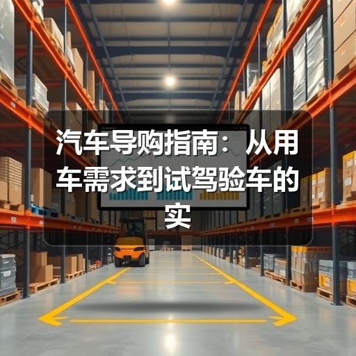 汽车导购指南:从用车需求到试驾验车的实用选车方法