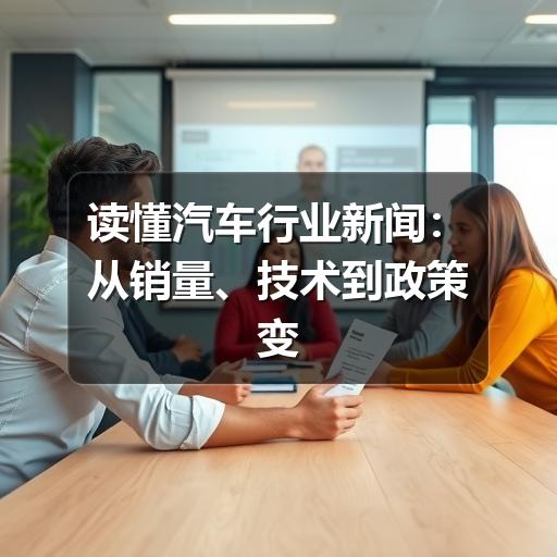 读懂汽车行业新闻:从销量、技术到政策变化的判断方法