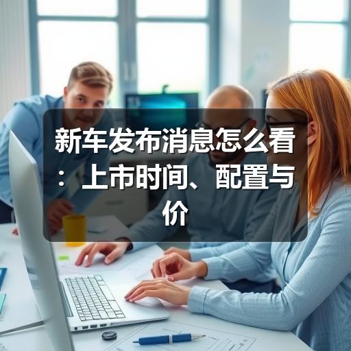 新车发布消息怎么看:上市时间、配置与价格信息核实指南