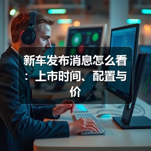 新车发布消息怎么看:上市时间、配置与价格信息核实指南