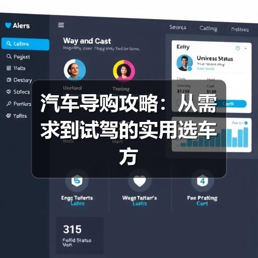 汽车导购攻略:从需求到试驾的实用选车方法