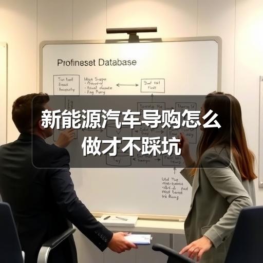 新能源汽车导购怎么做才不踩坑